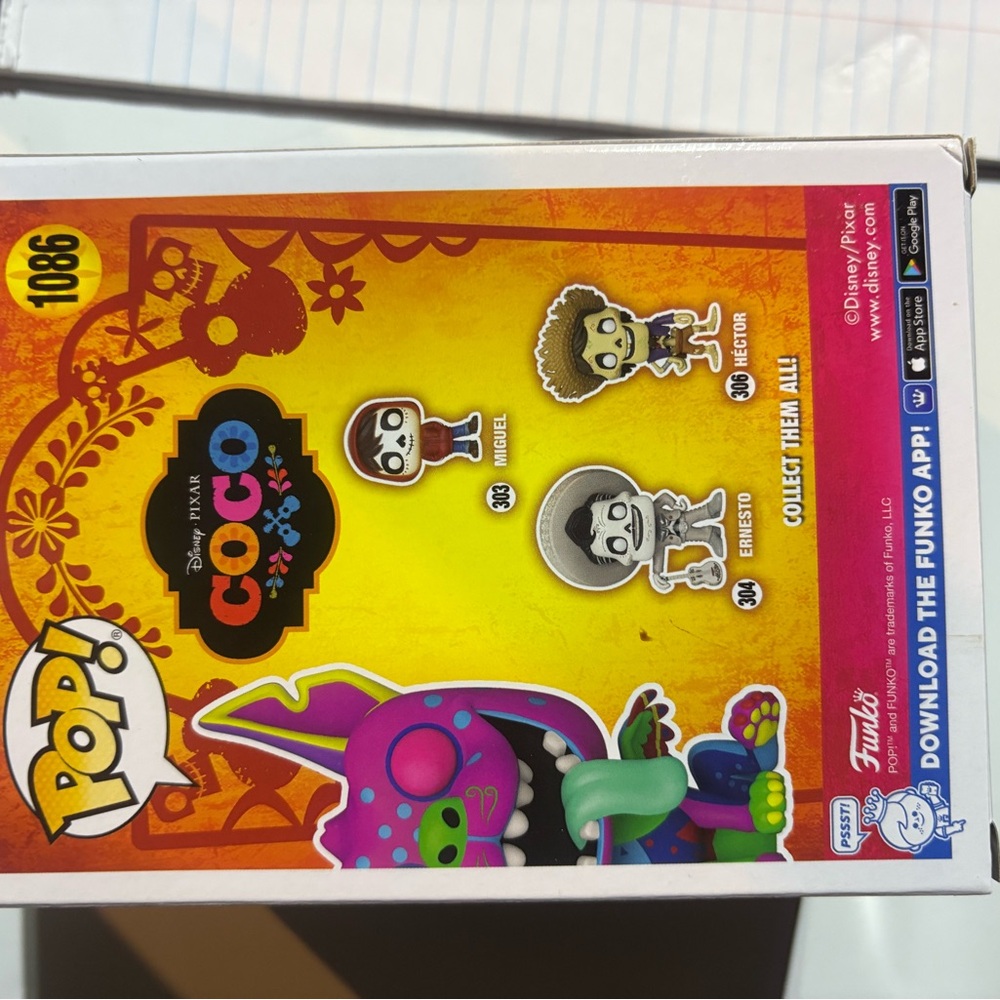Funko Pop Alebrije Dante - Vibrant Pink and Green - Picture 4 of 8